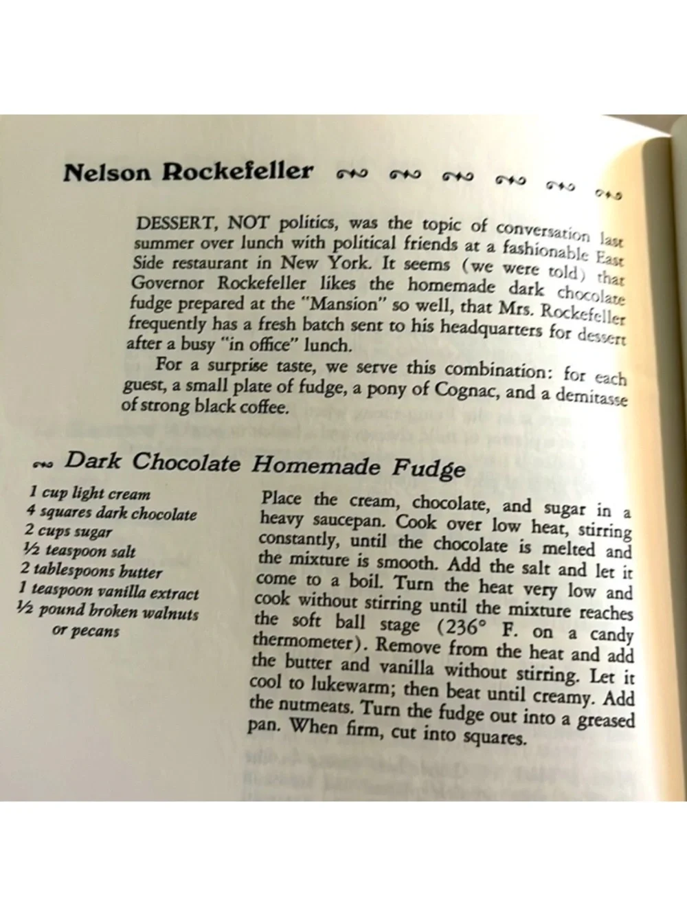 1967 The Sweet Taste of Success Collection of Celebrity Desserts
